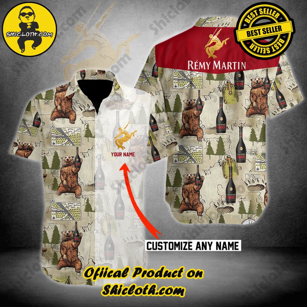 Hot Trending Explore Paradise: Introducing Shicloth's Hawaiian Shirt and Shorts Set 64 Remy Martin Custom Name Hawaiian Shirt