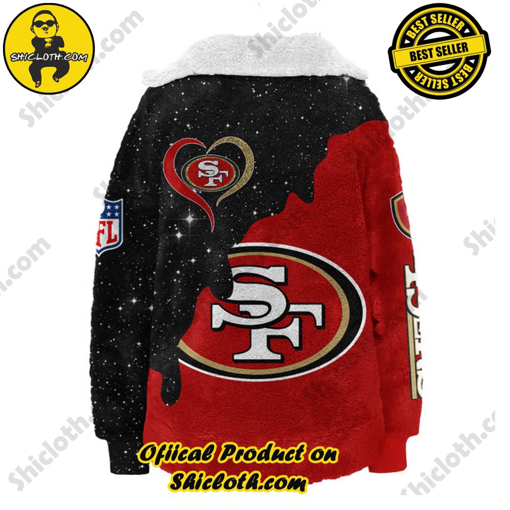 San Francisco 49ers Classy Sassy And A Bit Smart Assy Women?s Borg Fleece Sweatshirt San Francisco 49ers Classy Sassy And A Bit Smart Assy Women?s Borg Fleece Sweatshirt