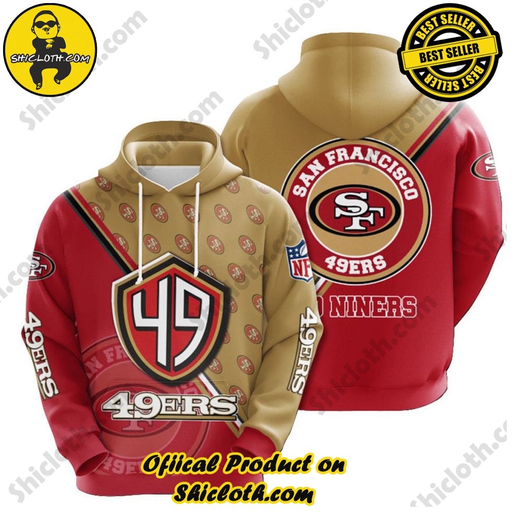 Elevate Your Wardrobe with Shicloth's Hoodie, Zipper Hoodie, and Sweatshirt Collection 32 San Francisco 49ers NFL Team Hoodie