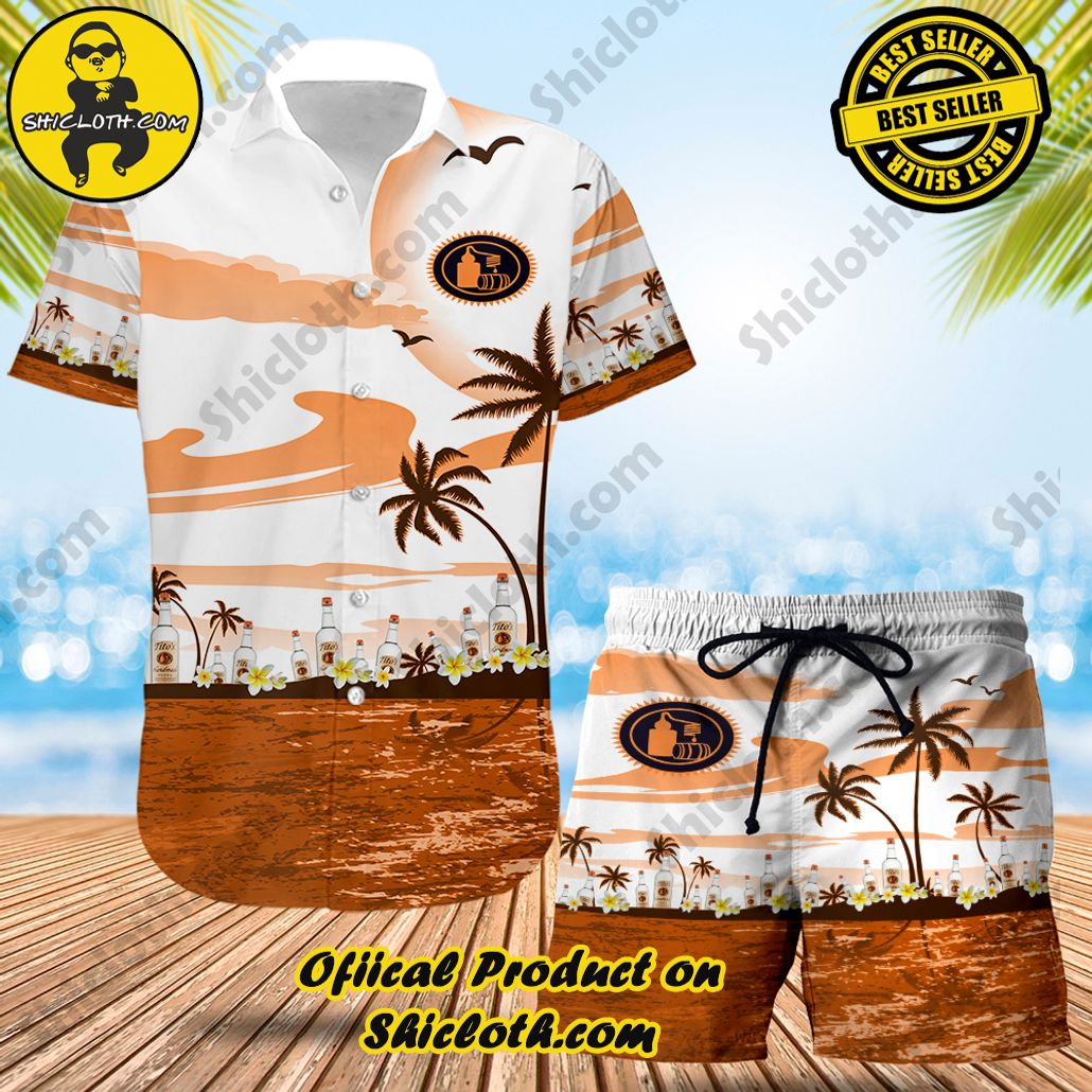 Hot Trending Explore Paradise: Introducing Shicloth's Hawaiian Shirt and Shorts Set 67 Sea Sunset Tito Is Hawaiian Shirt and Shorts Set