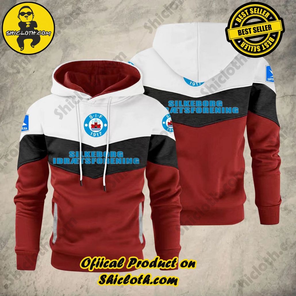 Get Cozy in Style: Introducing Shicloth's Patchwork Hoodie 23 Silkeborg IF Superliga & 1st Division Patchwork Hoodie