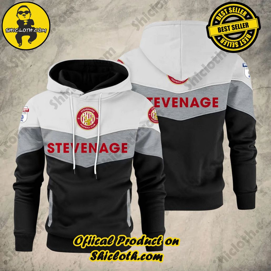 Uniquely Yours: Introducing Shicloth's Patchwork Hoodie 62 Stevenage Football Club EFL Patchwork Hoodie