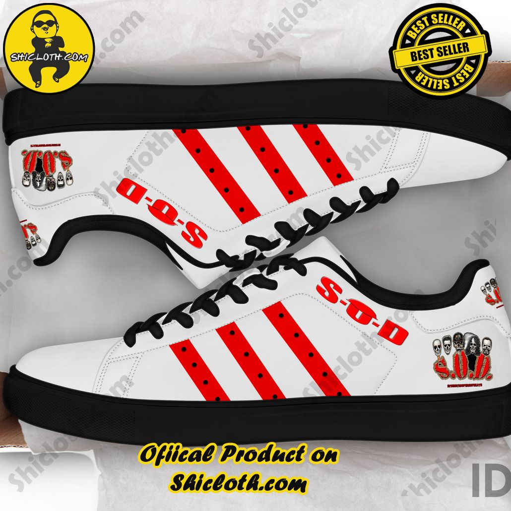 Step into Timeless Style: Introducing Shicloth's Stan Smith Shoes 81 Stormtroopers of Death Adidas Stan Smith Low Top Shoes