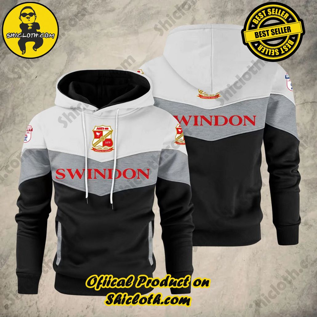 Uniquely Yours: Introducing Shicloth's Patchwork Hoodie 68 Swindon Town EFL Patchwork Hoodie