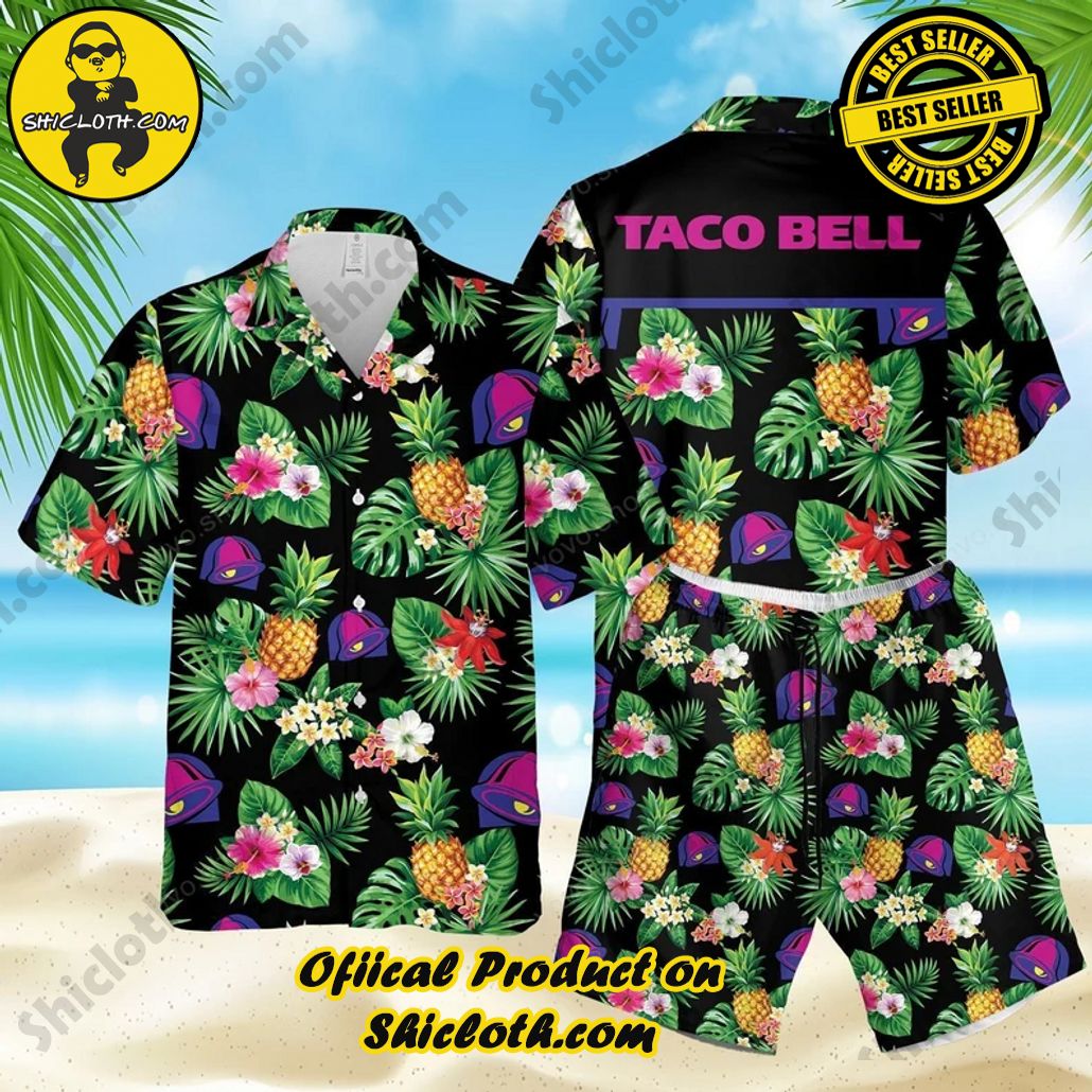 Tropical Vibes Meet Classic Elegance: Explore Shicloth's Button and Hawaiian Shirt Collection 83 Taco Bell Tropical Hawaiian Shirt Version 1