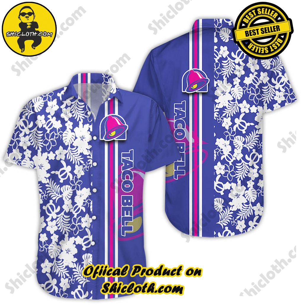 Tropical Vibes Meet Classic Elegance: Explore Shicloth's Button and Hawaiian Shirt Collection 85 Taco Bell Tropical Hawaiian Shirt Version 3