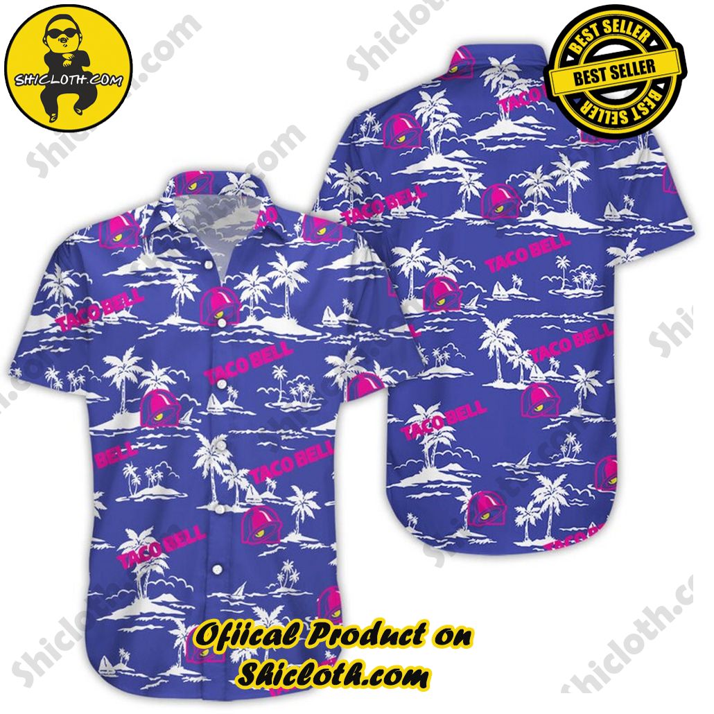 Tropical Vibes Meet Classic Elegance: Explore Shicloth's Button and Hawaiian Shirt Collection 86 Taco Bell Tropical Hawaiian Shirt Version 4