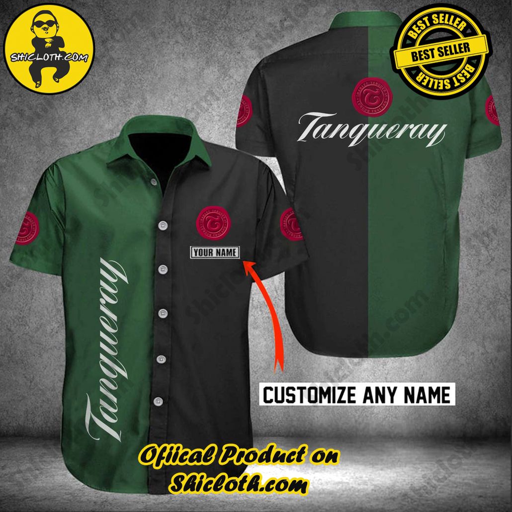Stylish Sophistication: Introducing Shicloth's Button Shirt Collection 83 Tanqueray Personalized Multicolor Button Shirt