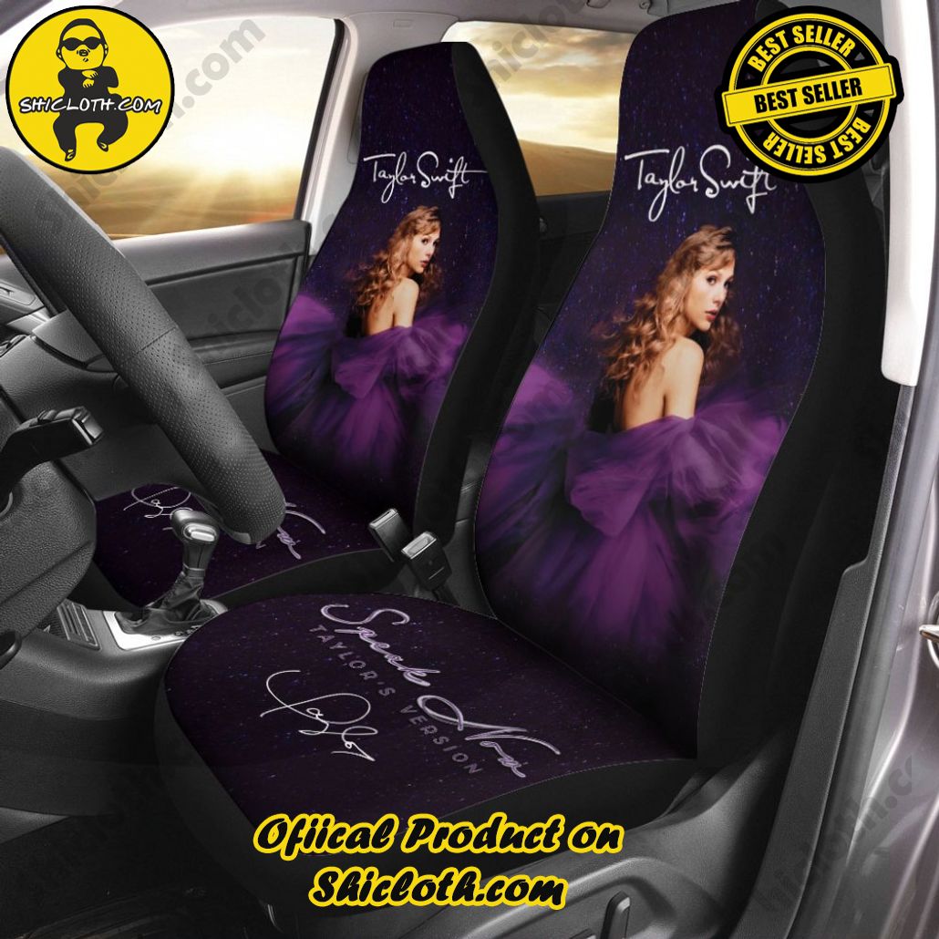 Ride in Style: Introducing Shicloth's Car Seat Cover 74 Taylor Swift 2PCS Car Seat Cover Version 1
