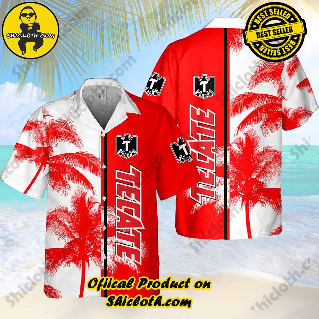 Tropical Vibes: Introducing Shicloth's Hawaiian Shirt 81 Tecate Palm Hawaiian Shirt