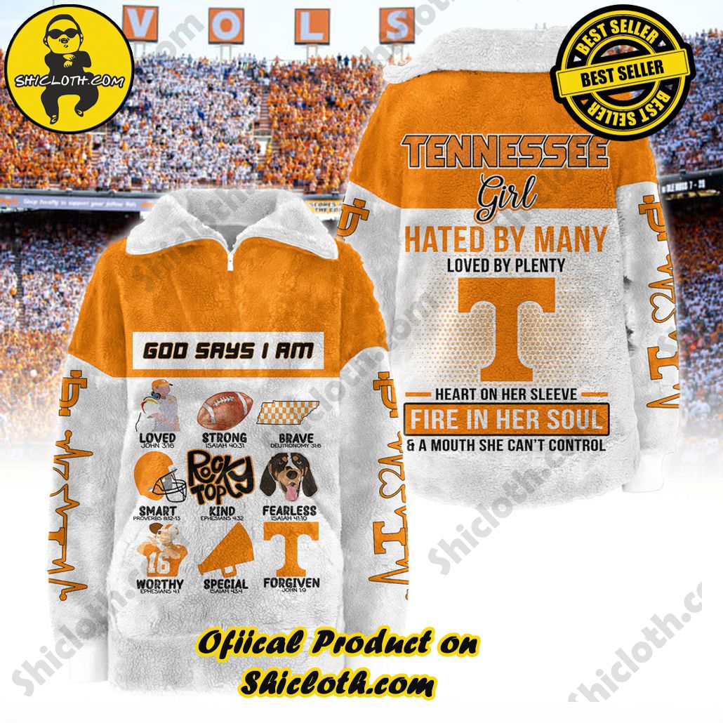 Tennessee Volunteers May Girl Hated By Many Loved By Plenty Borg Fleece Sweatshirt Tennessee Volunteers May Girl Hated By Many Loved By Plenty Borg Fleece Sweatshirt