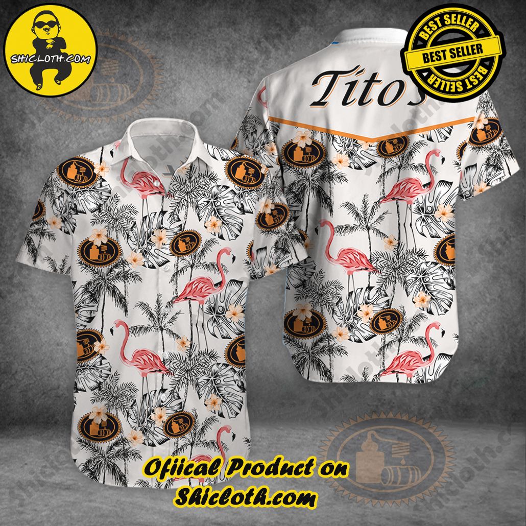 Tropical Vibes: Introducing Shicloth's Hawaiian Shirt 89 Tito Flamingo Button Shirt