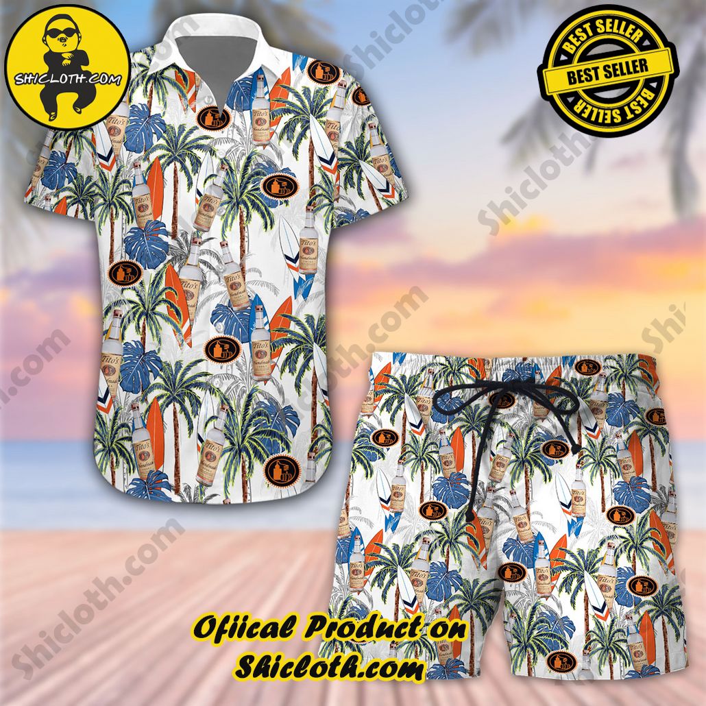 Stylish Sophistication: Introducing Shicloth's Button Shirt Collection 87 Tito Is Hawaiian Shirt and Shorts Set