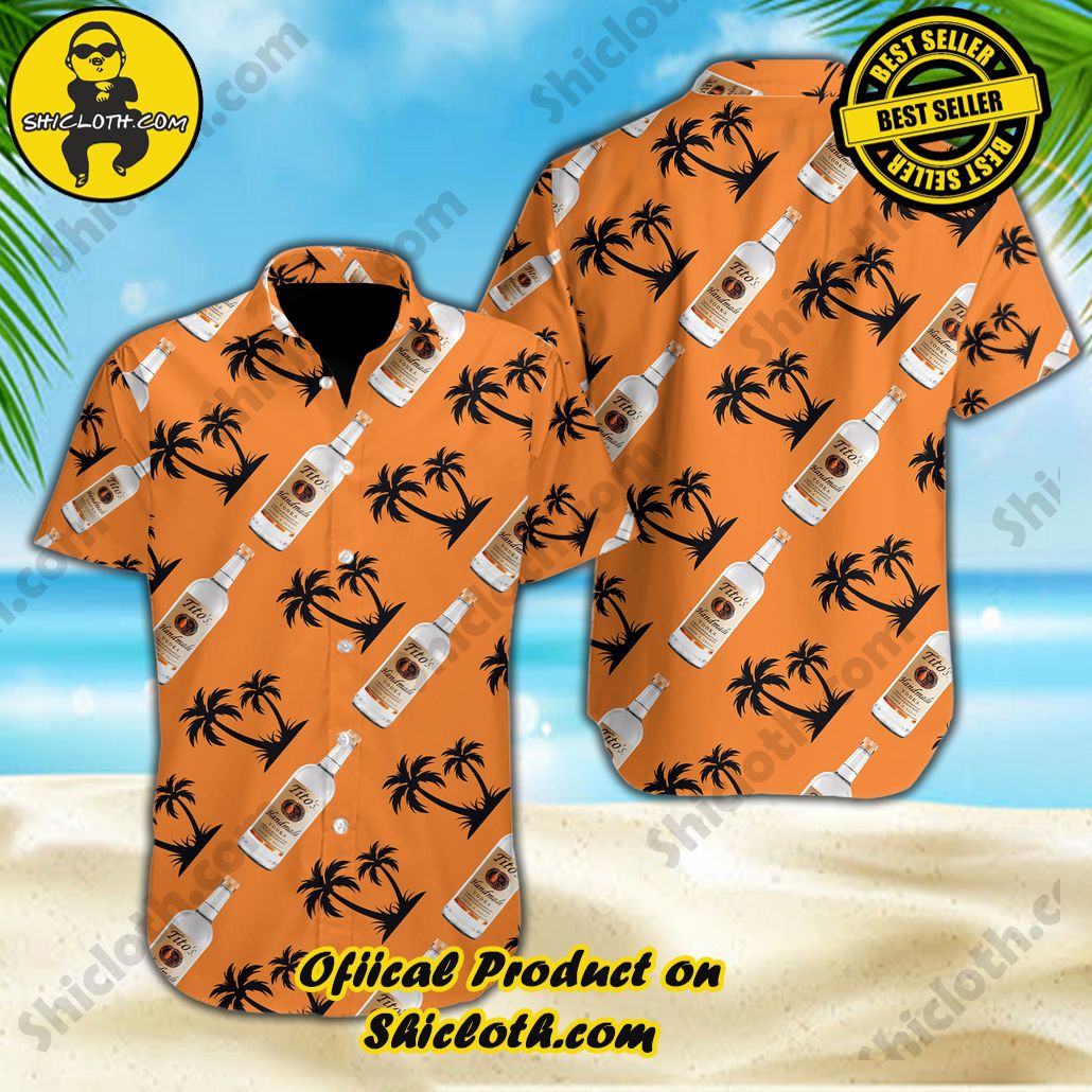 Discover Island Elegance: Shiclothshop's Style Summer Hawaiian Shirt 98 Tito’s Summer Beach Style Summer Hawaiian Shirt