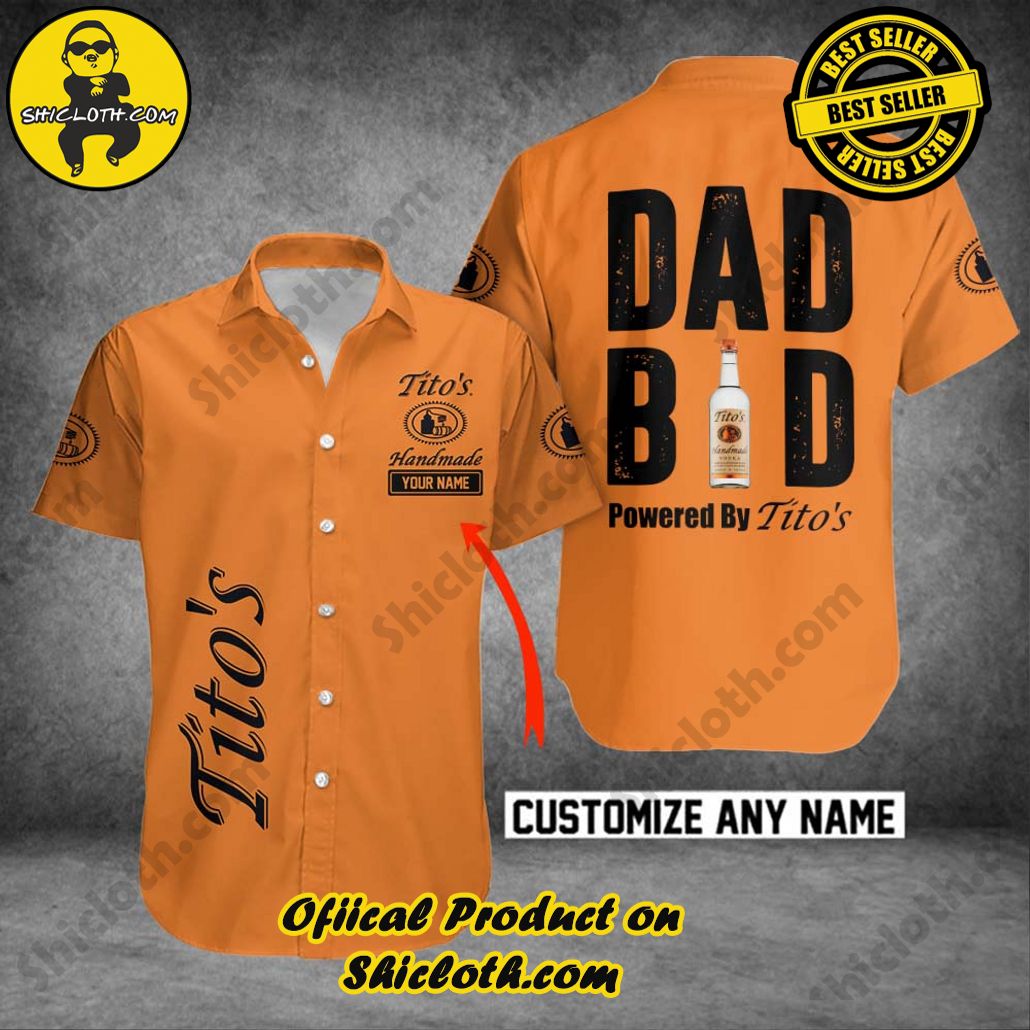Get Summer Ready: Discover Shicloth's Hawaiian Shirt and Shorts Set Collection 83 Tito Personalized Dad Bod Button Shirt