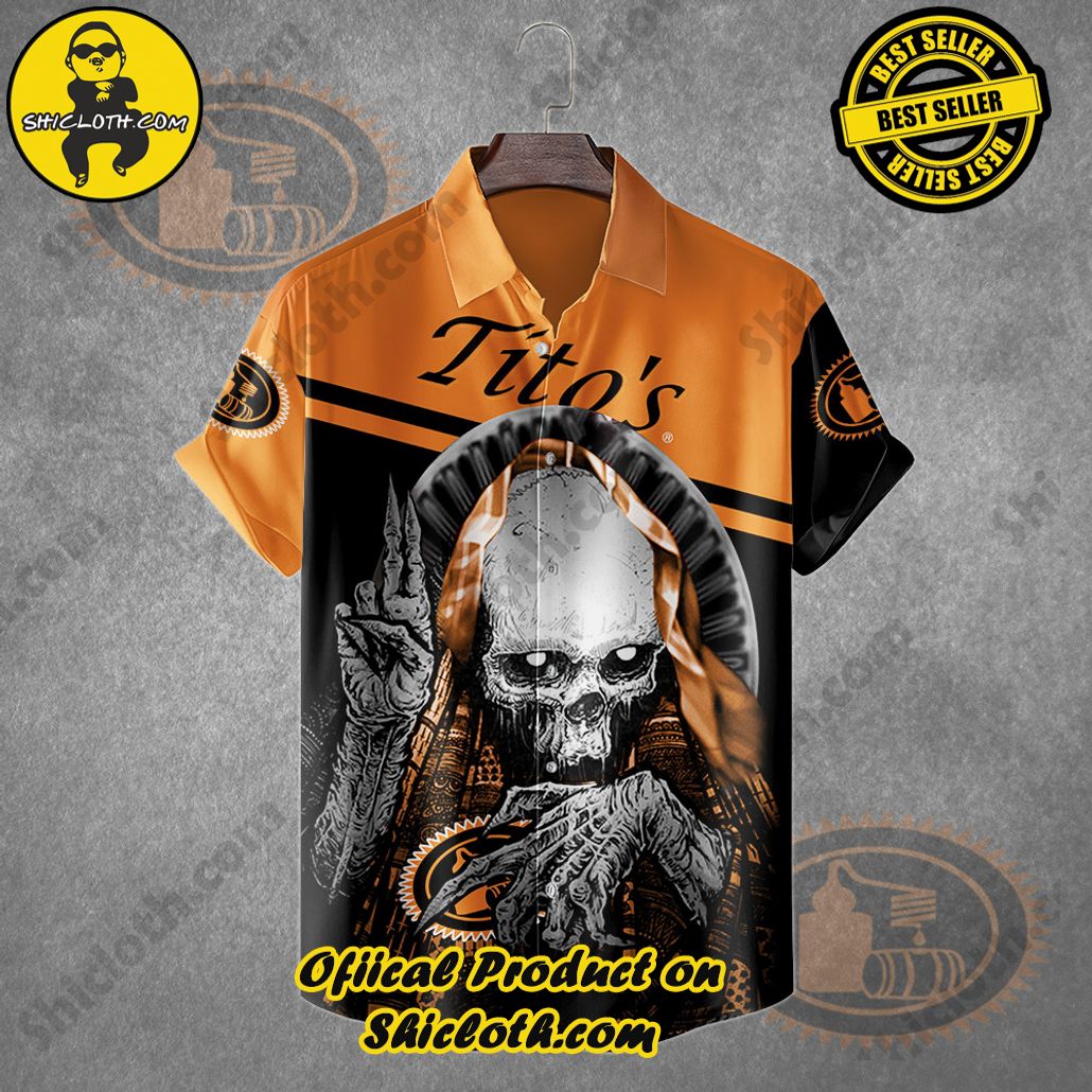 Stylish Sophistication: Introducing Shicloth's Button Shirt Collection 93 Tito Skull Hawaiian Shirt