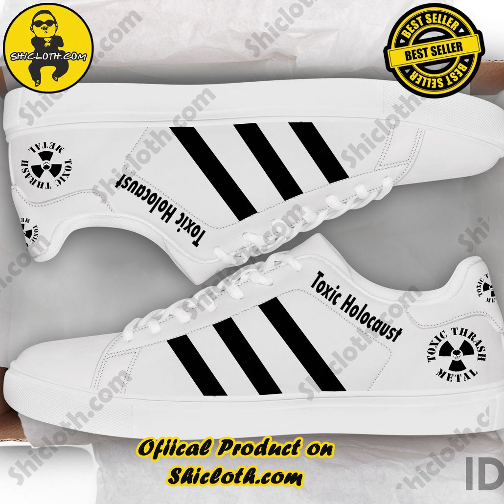 Step into Timeless Style: Introducing Shicloth's Stan Smith Shoes 89 Toxic Holocaust Adidas Stan Smith Low Top Shoes