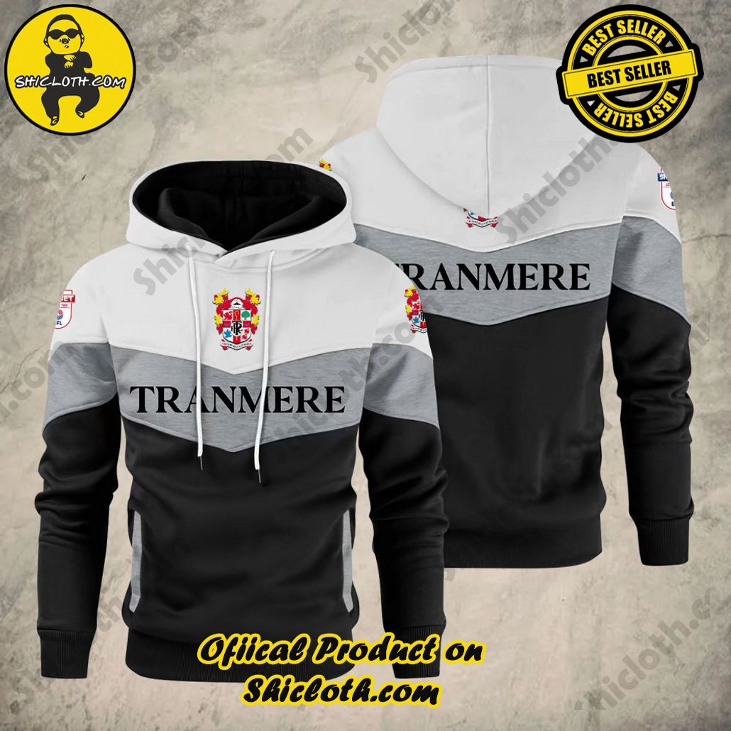 Uniquely Yours: Introducing Shicloth's Patchwork Hoodie 69 Tranmere Rovers EFL Patchwork Hoodie