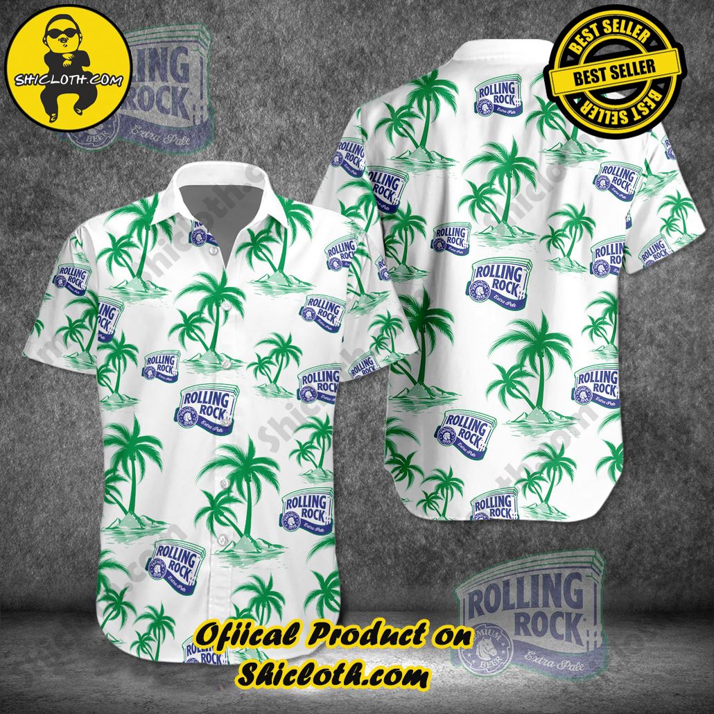 Tropical Vibes Meet Classic Elegance: Explore Shicloth's Button and Hawaiian Shirt Collection 99 Tropical Rolling Rock Button Shirt