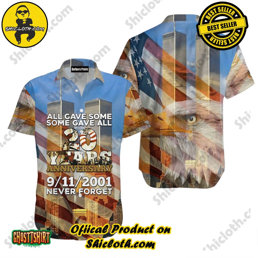 Experience the Vibrant Aloha Spirit with Shicloth's Hawaiian Shirt Collection 19 20 Years Anniversary 911 Never Forget Aloha Hawaiian Shirt