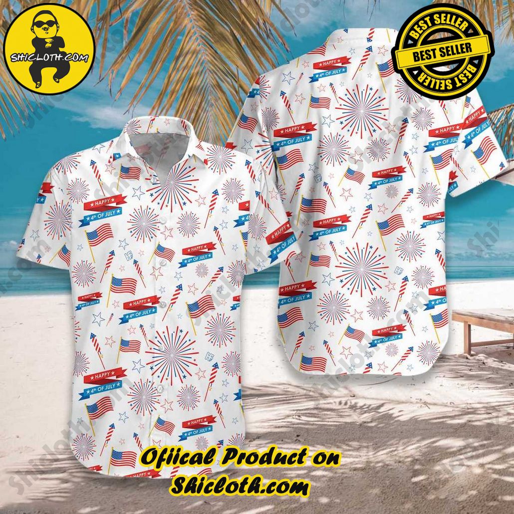 Discover the Aloha Hawaiian Shirt: Your Ultimate Summer Essential from Shicloth 11 4th Of July US Pattern Hawaiian Shirt