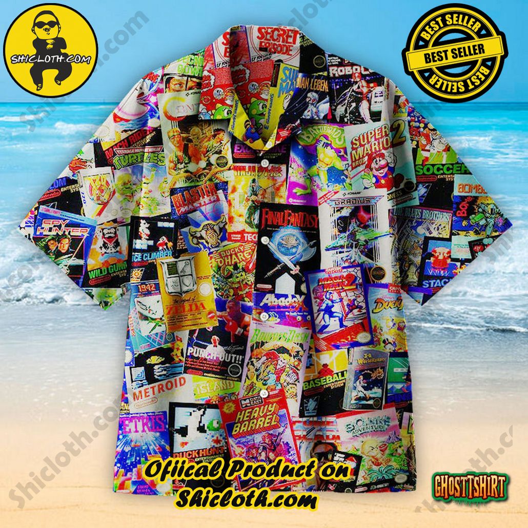 Discover the Aloha Hawaiian Shirt: Your Ultimate Summer Essential from Shicloth 25 80s Radical Tribute Poster Universal Aloha Hawaiian Shirt