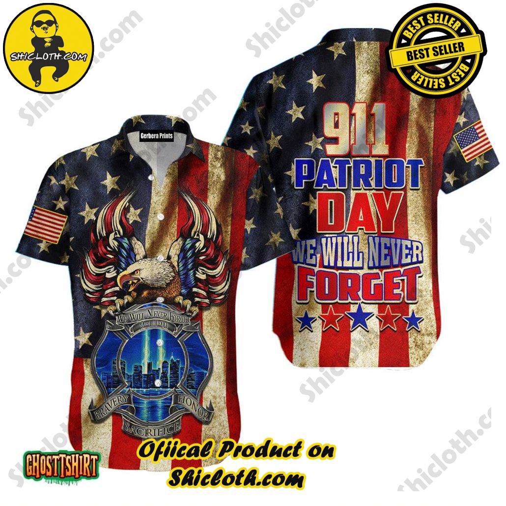 Discover the Aloha Hawaiian Shirt: Your Ultimate Summer Essential from Shicloth 39 911 Patriot Day We Will Never Forget Eagle Aloha Hawaiian Shirt