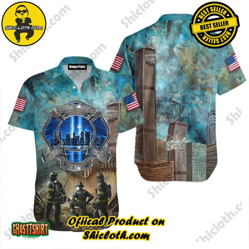 Discover the Aloha Hawaiian Shirt: Your Ultimate Summer Essential from Shicloth 42 911 We Will Never Forget Patriot Day Aloha Hawaiian Shirt