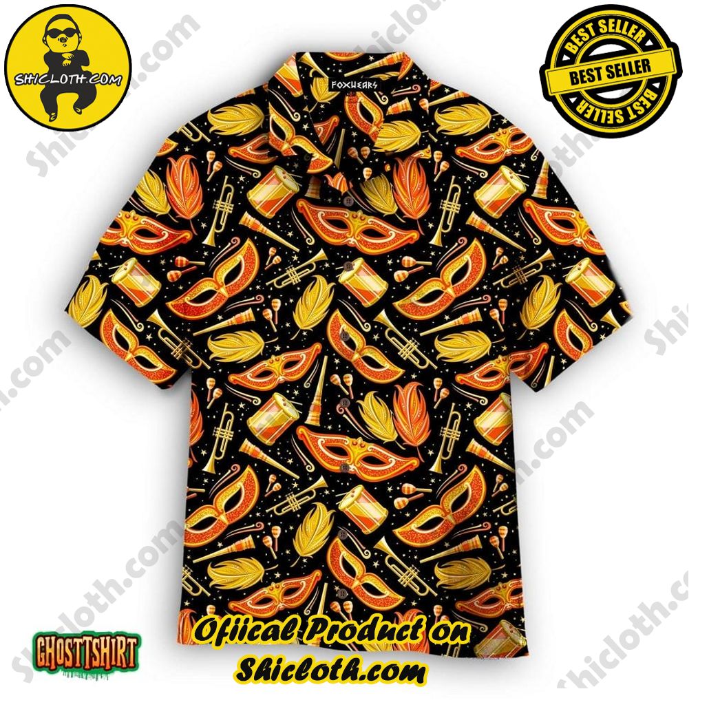 Discover the Aloha Hawaiian Shirt: Your Ultimate Summer Essential from Shicloth 58 A Happy Carnival is Coming Aloha Hawaiian Shirt
