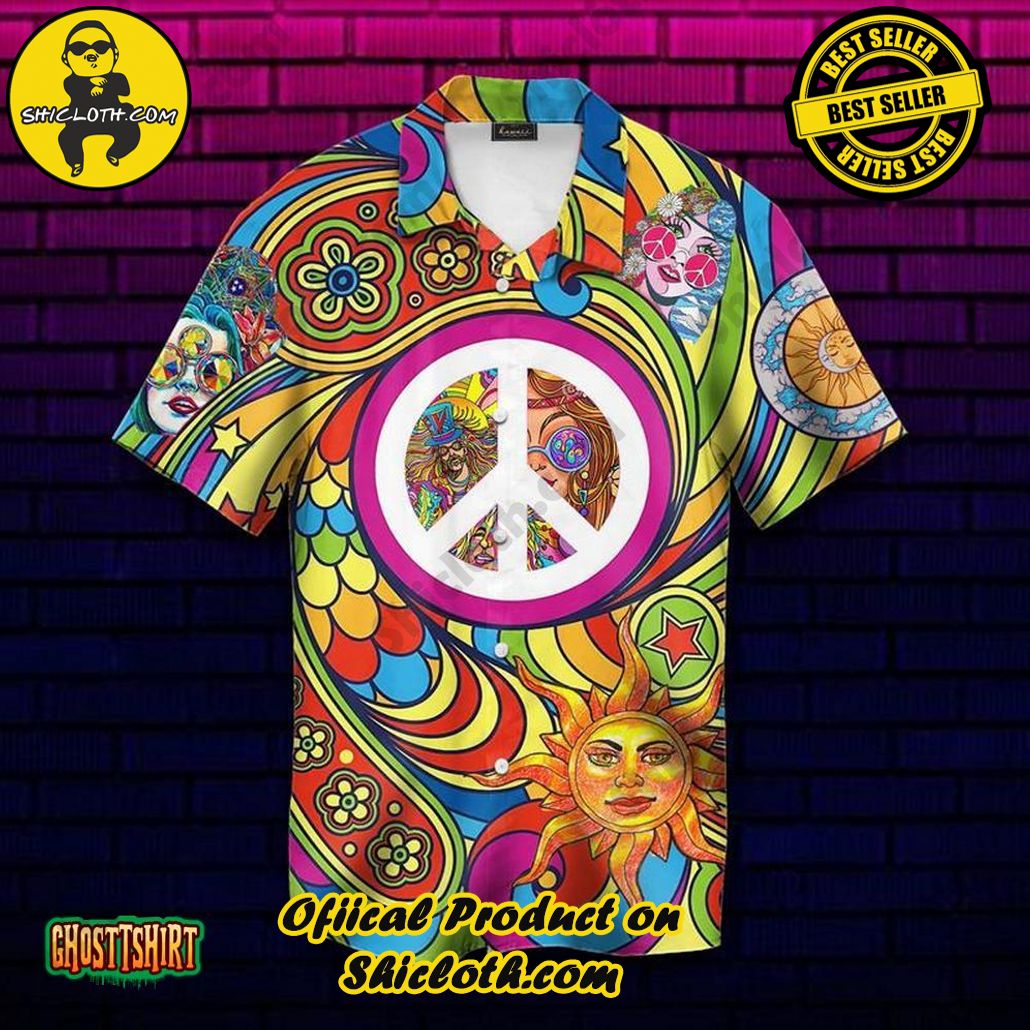 Discover the Aloha Hawaiian Shirt: Your Ultimate Summer Essential from Shicloth 59 A Hippie Soul Sun Aloha Hawaiian Shirt
