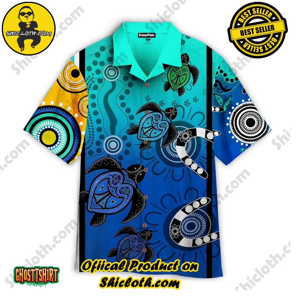 Discover the Aloha Hawaiian Shirt: Your Ultimate Summer Essential from Shicloth 81 Aboriginal Aloha Hawaiian Shirt