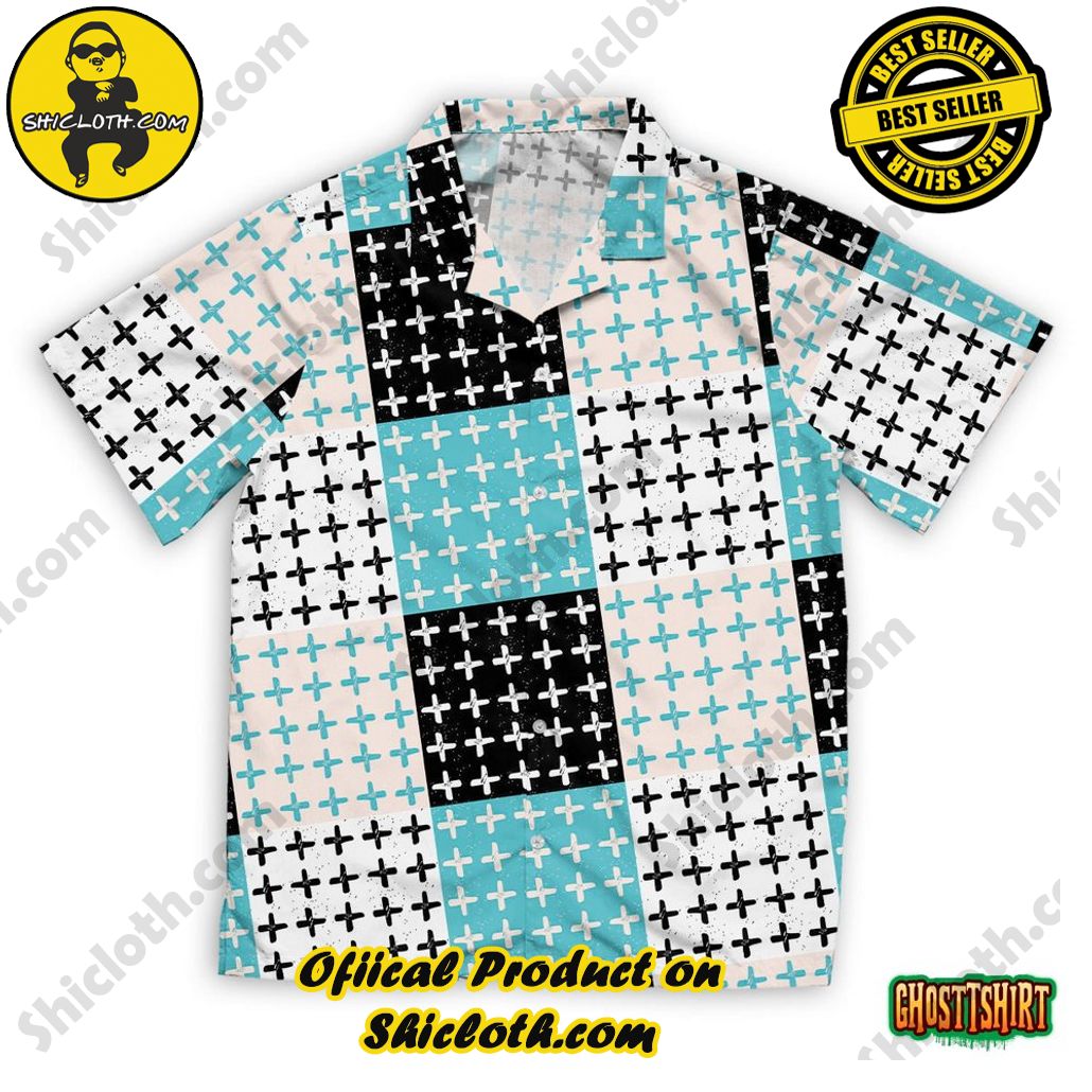 Embrace Summer Vibes with Shicloth's Aloha Hawaiian Shirt: A Fusion of Style and Comfort 11 Abstract Modern And Trendy Hand Drawn Textured Hawaiian Beach Shirt