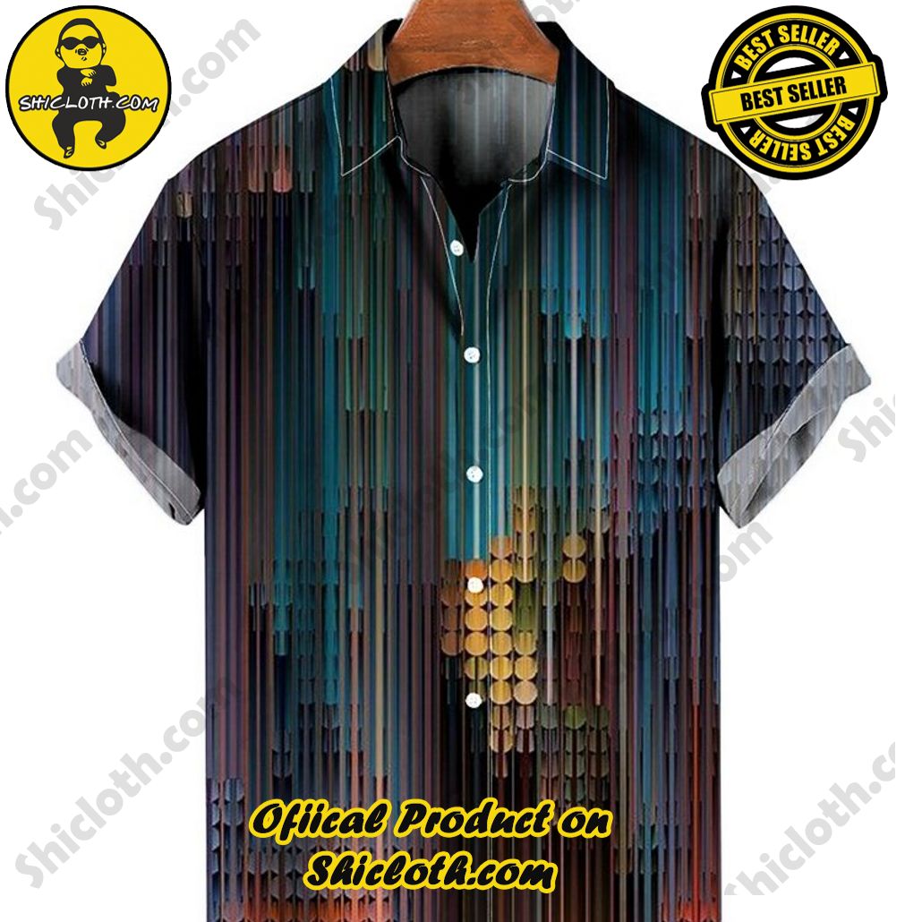 Embrace Summer Vibes with Shicloth's Aloha Hawaiian Shirt: A Fusion of Style and Comfort 12 Abstract Mosaic Print Hawaiian Shirt