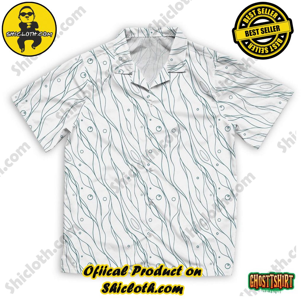 Embrace Summer Vibes with Shicloth's Aloha Hawaiian Shirt: A Fusion of Style and Comfort 19 Abstract Seamless Fluid Lines Water Hawaiian Beach Shirt