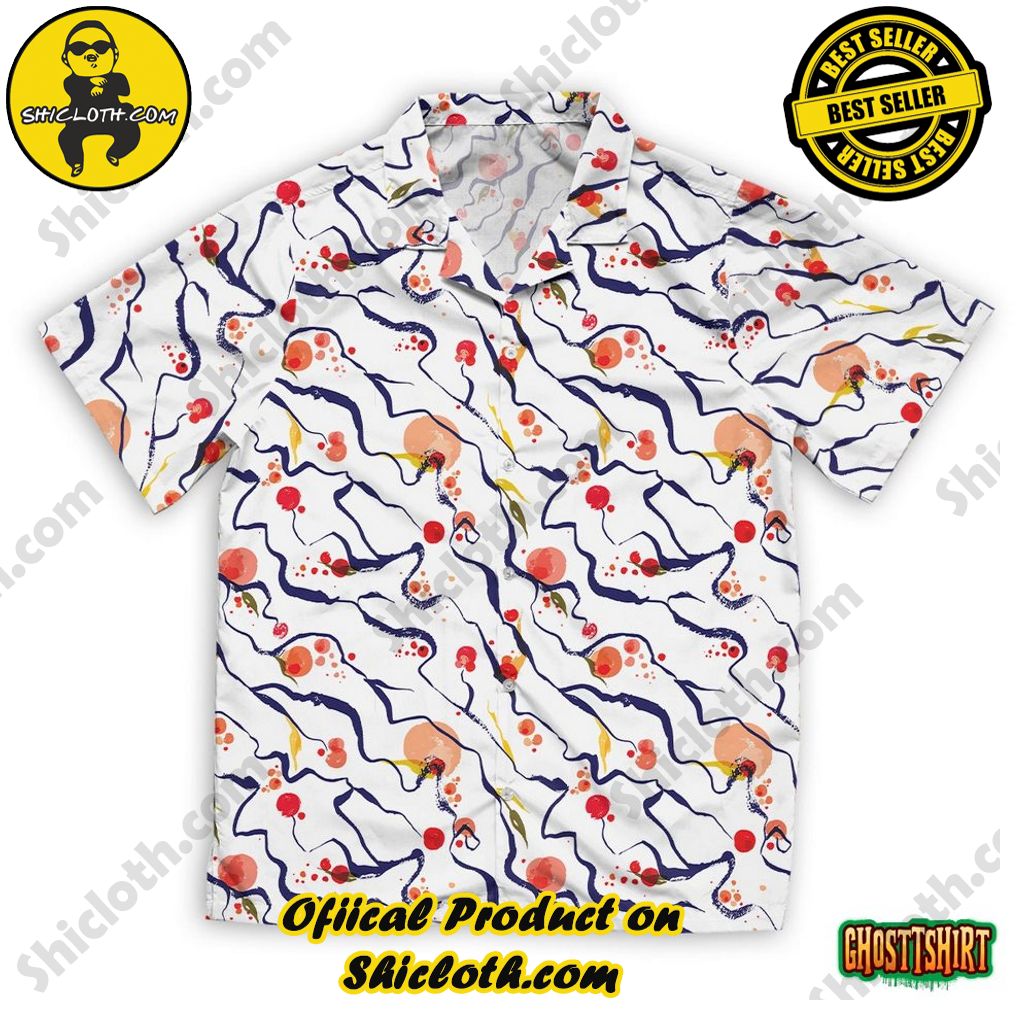 Embrace Summer Vibes with Shicloth's Aloha Hawaiian Shirt: A Fusion of Style and Comfort 33 Abstract Watercolor Floral Seamless Pattern Hawaiian Beach Shirt