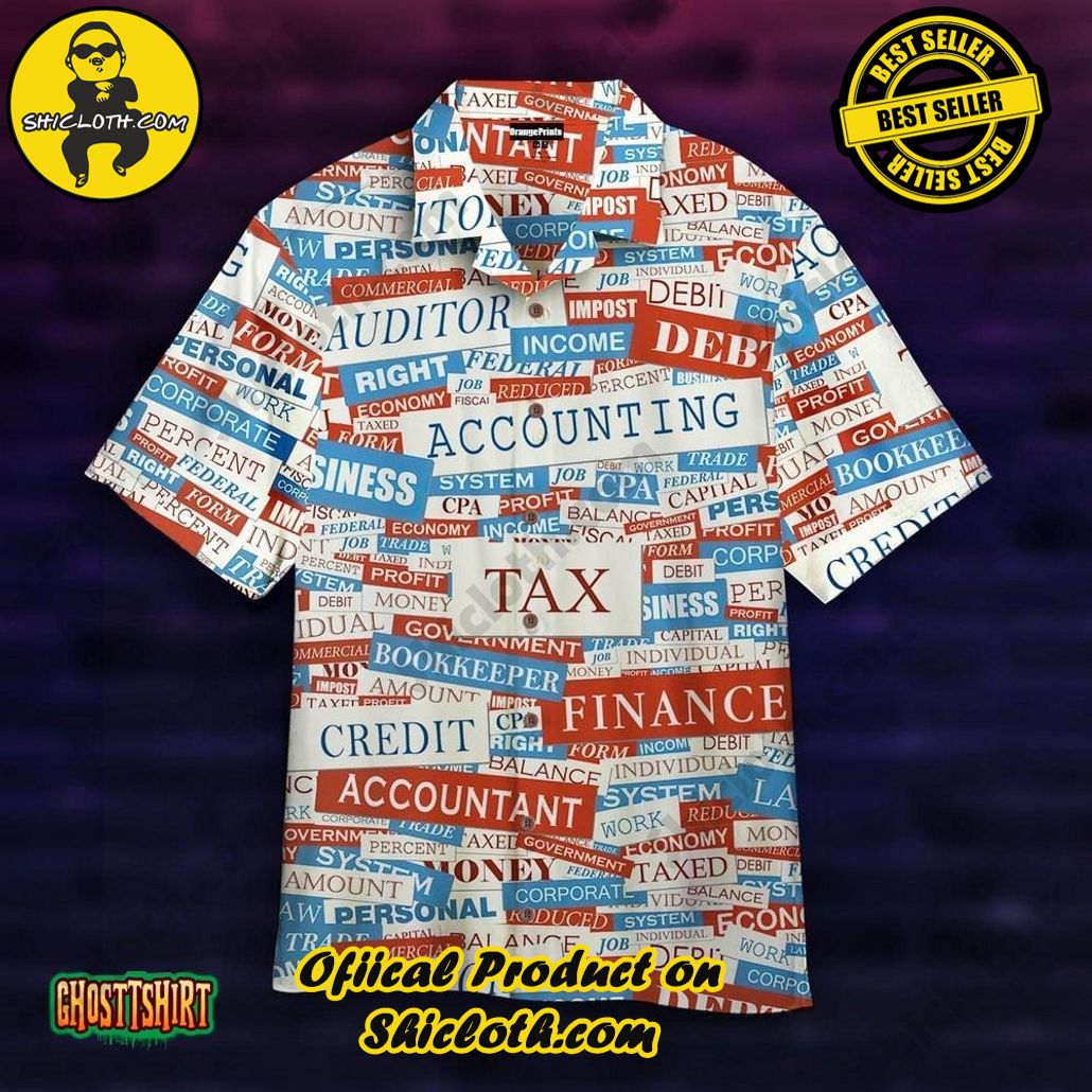 Embrace Summer Vibes with Shicloth's Aloha Hawaiian Shirt: A Fusion of Style and Comfort 40 Accounting Text Gift Aloha Hawaiian Shirt