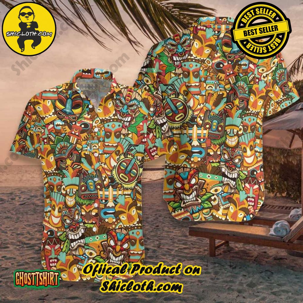 Embrace Summer Vibes with Shicloth's Aloha Hawaiian Shirt: A Fusion of Style and Comfort 86 African Tiki Aloha Hawaiian Shirt