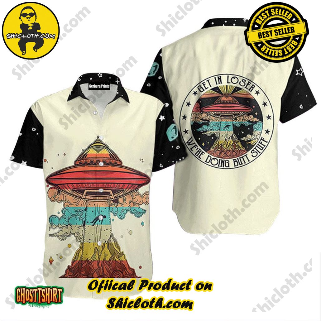 Embrace Summer Vibes with Shicloth's Aloha Hawaiian Shirt: A Fusion of Style and Comfort 90 Ailen UFO Camping Aloha Hawaiian Shirt