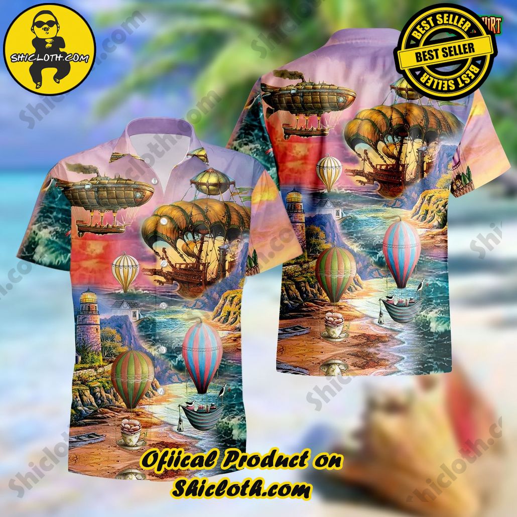 Embrace Summer Vibes with Shicloth's Aloha Hawaiian Shirt: A Fusion of Style and Comfort 95 Air Balloon hawaii shirt