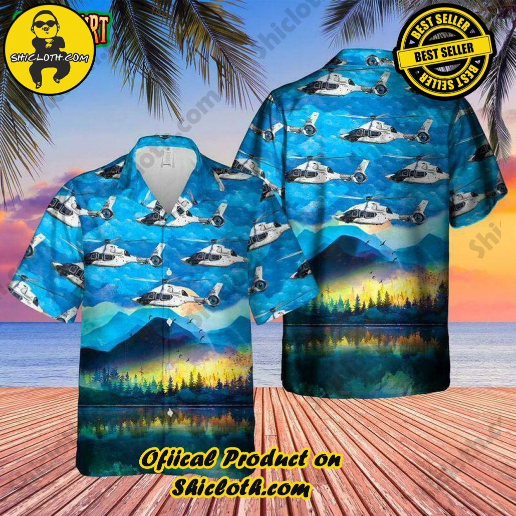 Embrace Summer Vibes with Shicloth's Aloha Hawaiian Shirt: A Fusion of Style and Comfort 98 Airbus Helicopters Hawaiian Shirt