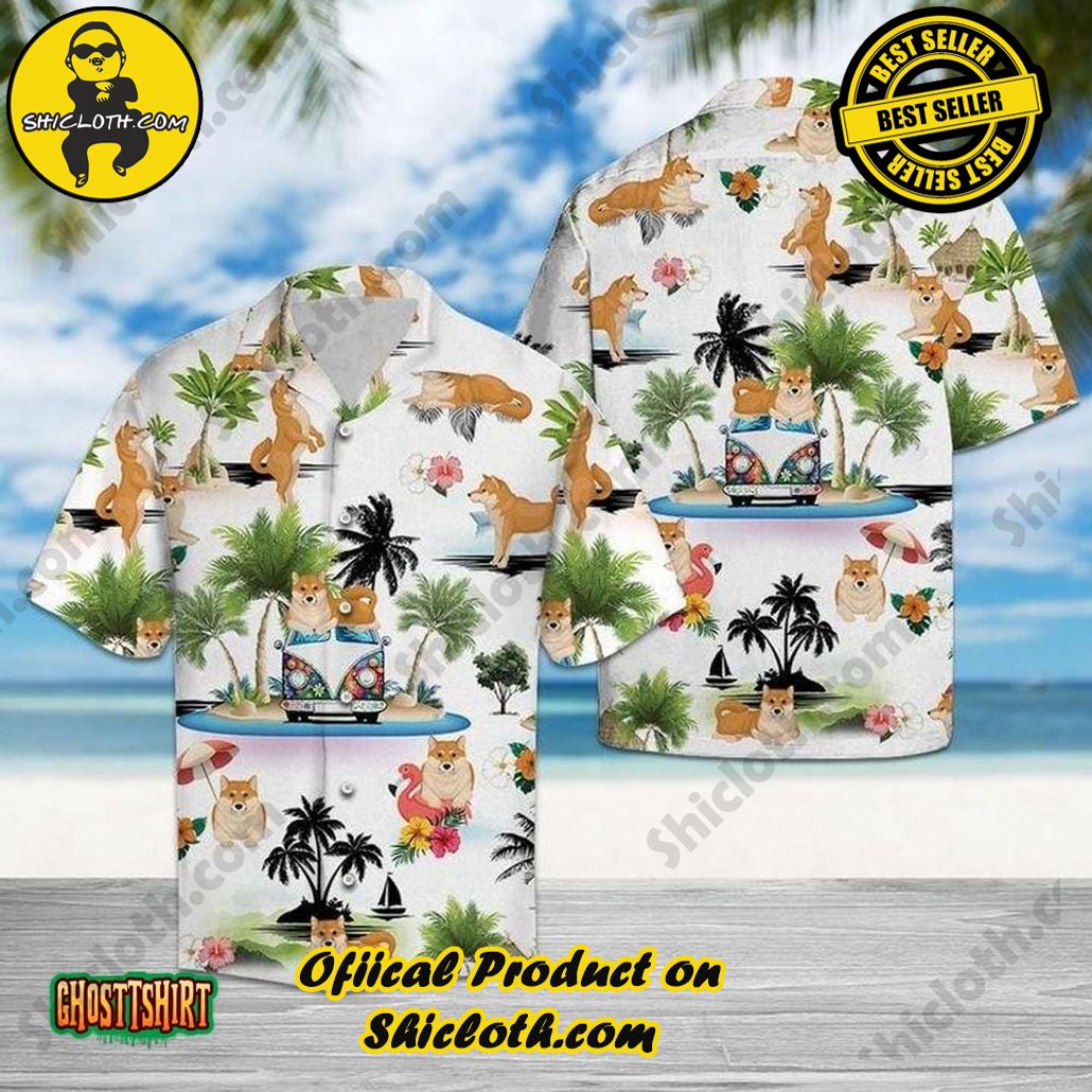 Discover the Tropical Charm: Shicloth's Hawaiian Shirt Collection 14 Akita Vacation Aloha Hawaiian Shirt