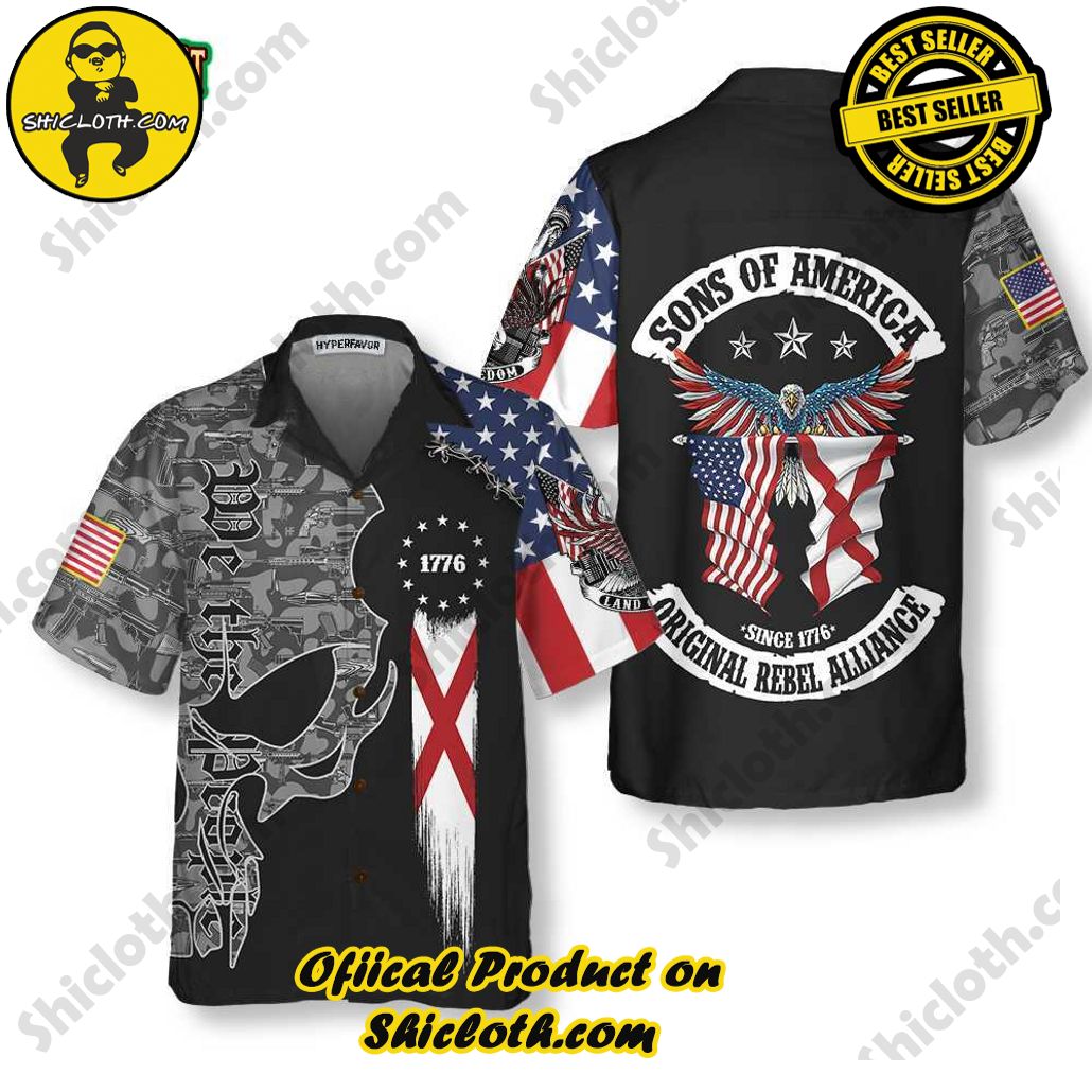 Discover the Tropical Charm: Shicloth's Hawaiian Shirt Collection 20 Alabama Patriot Hawaiian Shirt