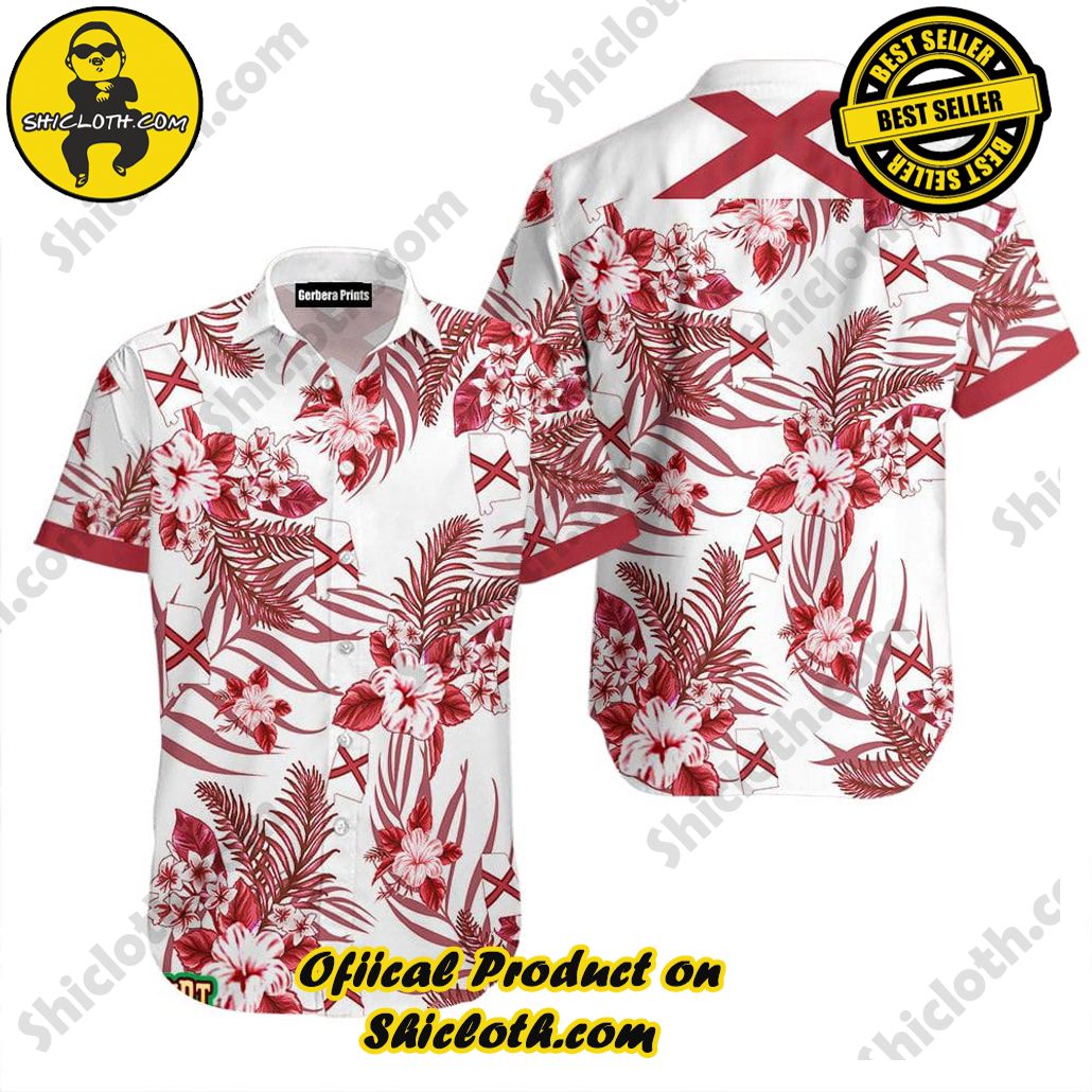 Discover the Tropical Charm: Shicloth's Hawaiian Shirt Collection 21 Alabama Proud Aloha Hawaiian Shirt