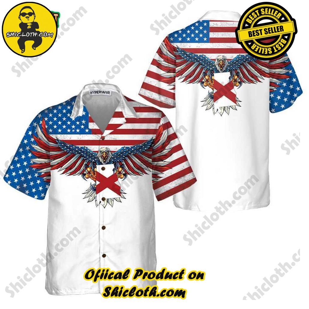 Discover the Tropical Charm: Shicloth's Hawaiian Shirt Collection 23 Alabama State And American Eagle Hawaiian Shirt