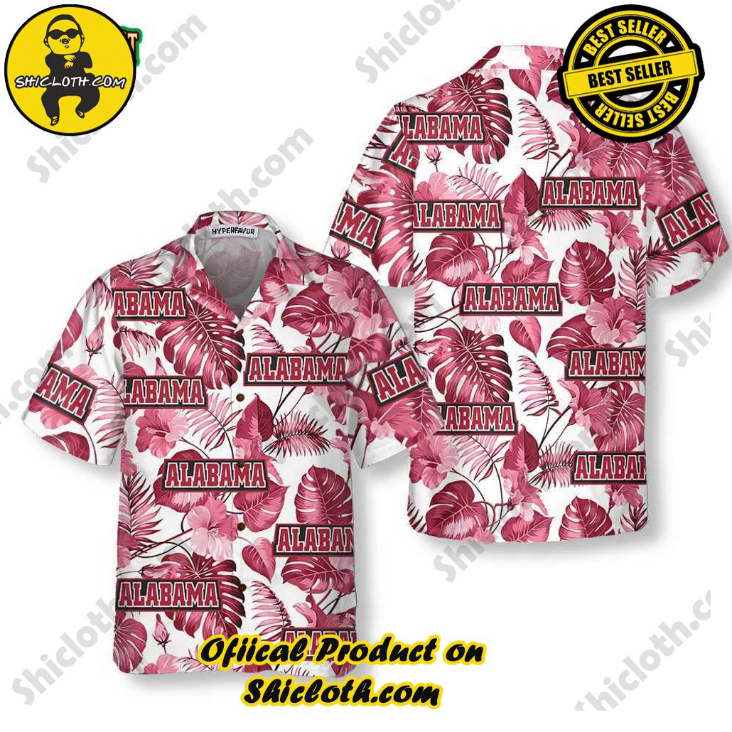 Discover the Tropical Charm: Shicloth's Hawaiian Shirt Collection 24 Alabama USA Hawaiian Shirt