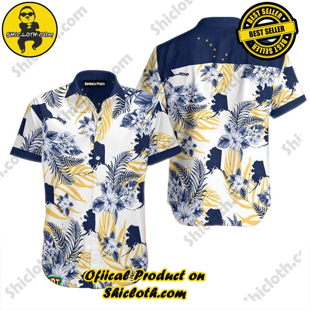 Discover the Tropical Charm: Shicloth's Hawaiian Shirt Collection 27 Alaska Proud Aloha Hawaiian Shirt