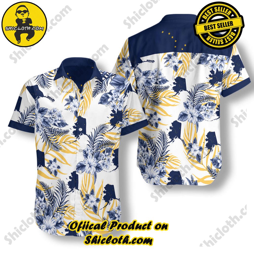 Discover the Tropical Charm: Shicloth's Hawaiian Shirt Collection 28 Alaska Proud Hawaiian Shirt