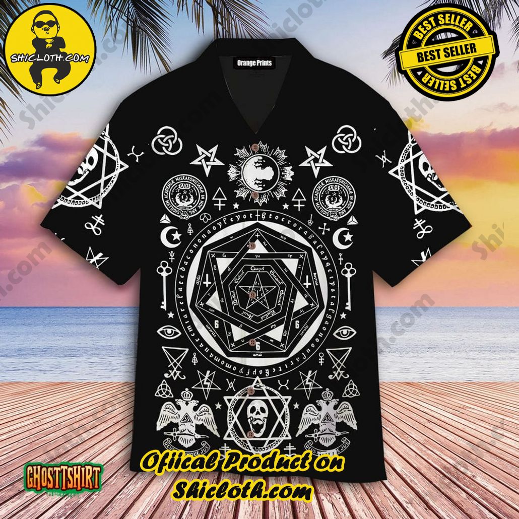 Discover the Tropical Charm: Shicloth's Hawaiian Shirt Collection 34 Alchemy Aloha Hawaiian Shirt