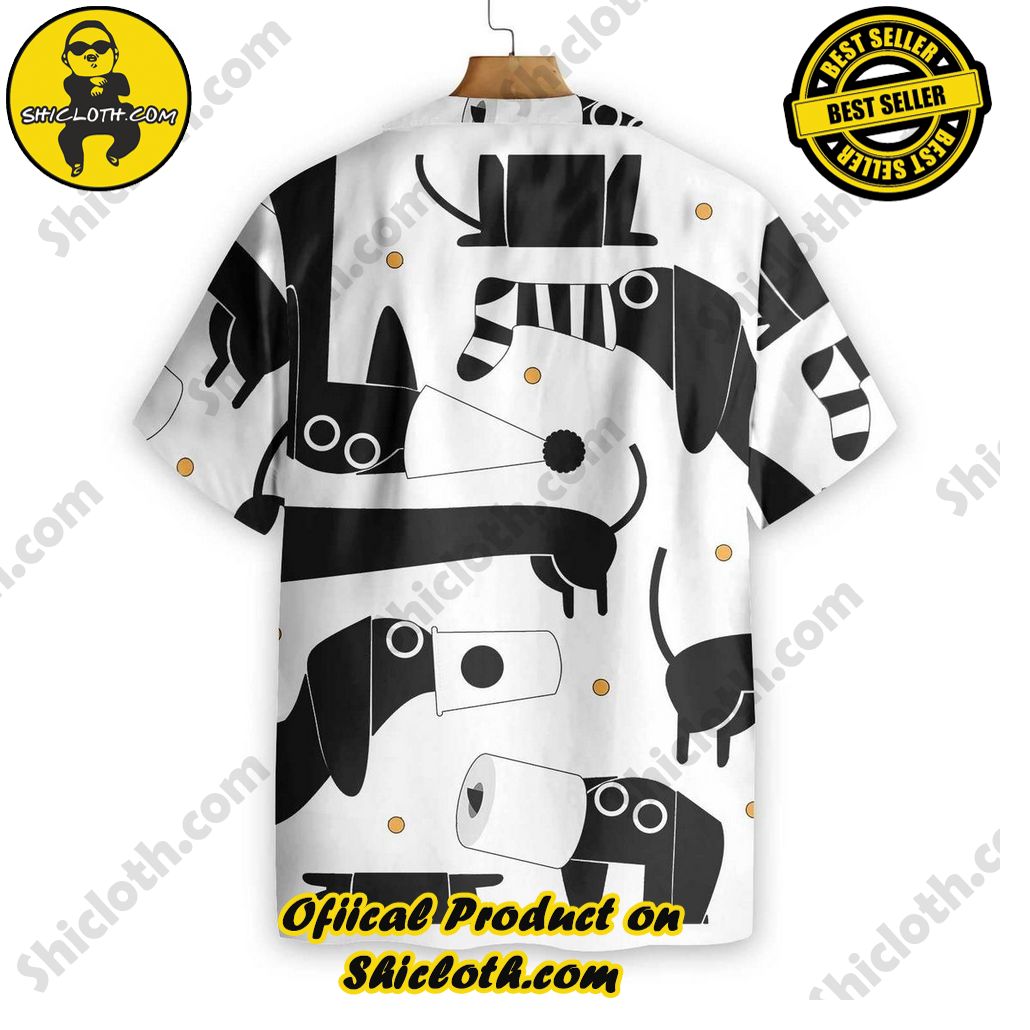 Discover the Tropical Charm: Shicloth's Hawaiian Shirt Collection 94 All My Dog Dachshund Pattern Hawaiian Shirt