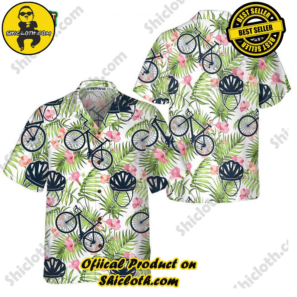 Discover Paradise: Shicloth's Hawaiian Beach Shirt Collection 16 Aloha Cycling Hawaiian Shirt